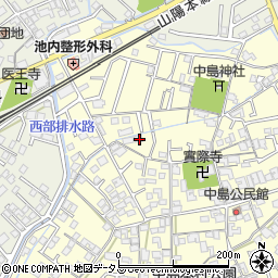 岡山県倉敷市中島454周辺の地図