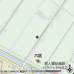 岡山県岡山市南区藤田1712周辺の地図