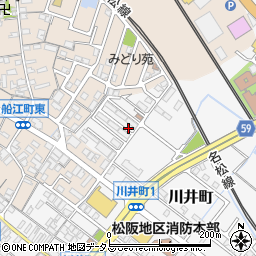 三重県松阪市川井町1054周辺の地図