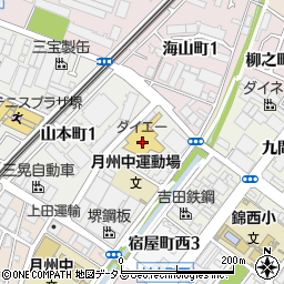 ダイエー堺店周辺の地図