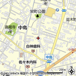 岡山県倉敷市中島238周辺の地図