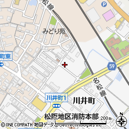 三重県松阪市川井町1043周辺の地図