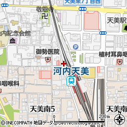 岡澤たばこ店周辺の地図