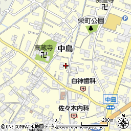 岡山県倉敷市中島203周辺の地図