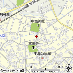 岡山県倉敷市中島421周辺の地図