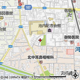 大阪府松原市天美東8丁目10周辺の地図
