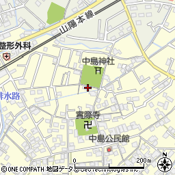 岡山県倉敷市中島423周辺の地図