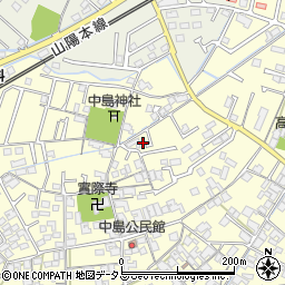 岡山県倉敷市中島121周辺の地図