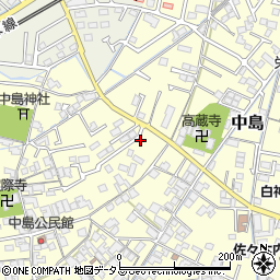 岡山県倉敷市中島152周辺の地図