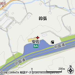 株式会社ＥＮＥＯＳウイング　中国道安佐サービスエリア上り線給油所周辺の地図