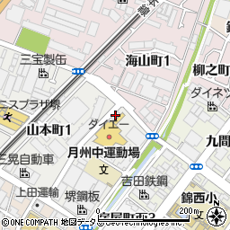 マルナカ堺店周辺の地図