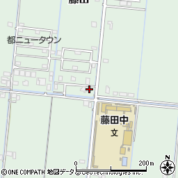 岡山県岡山市南区藤田418周辺の地図