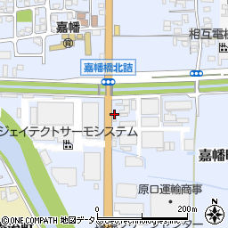 タッカー周辺の地図