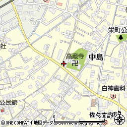 岡山県倉敷市中島195周辺の地図