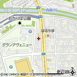 山本コンパクトオフィス周辺の地図