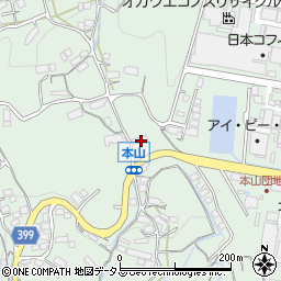 広島県府中市本山町906周辺の地図