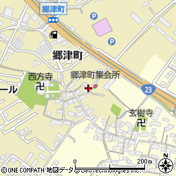 三重県松阪市郷津町374周辺の地図