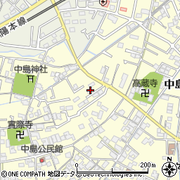 岡山県倉敷市中島129周辺の地図