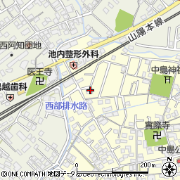 岡山県倉敷市中島474周辺の地図