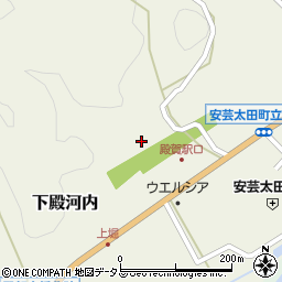 広島県山県郡安芸太田町下殿河内191周辺の地図