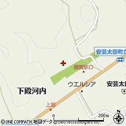 広島県山県郡安芸太田町下殿河内194周辺の地図