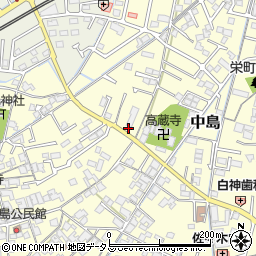 岡山県倉敷市中島154周辺の地図