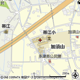 帯江児童クラブ周辺の地図