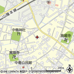 岡山県倉敷市中島126周辺の地図