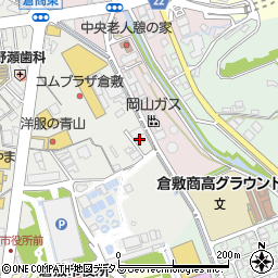 倉敷市環境保全協会白楽町事務所周辺の地図