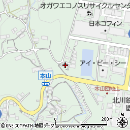 広島県府中市本山町595周辺の地図