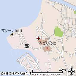 岡山県岡山市南区北浦97-1周辺の地図