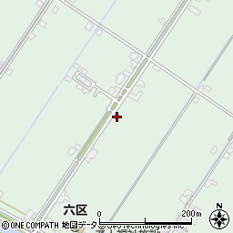 岡山県岡山市南区藤田1724周辺の地図