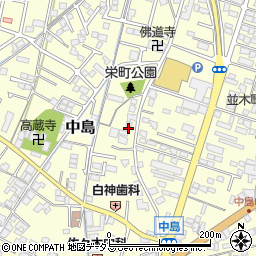 岡山県倉敷市中島223周辺の地図