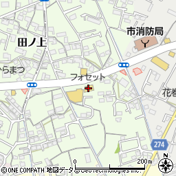 Ｆｏｓｅｔｔｅ倉敷店周辺の地図