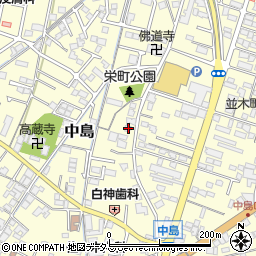 岡山県倉敷市中島220周辺の地図