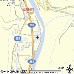 三重県名張市長瀬1405周辺の地図