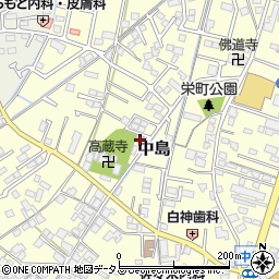岡山県倉敷市中島183周辺の地図