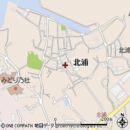 岡山県岡山市南区北浦474周辺の地図
