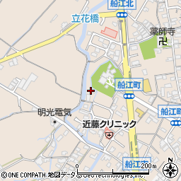 三重県松阪市船江町周辺の地図