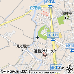 三重県松阪市船江町周辺の地図