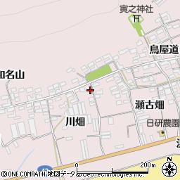 愛知県田原市堀切町川畑周辺の地図
