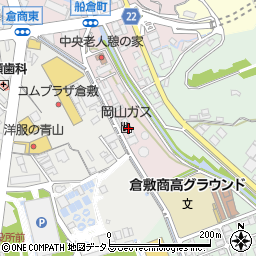 岡山ガステクノサービス株式会社　倉敷出張所周辺の地図