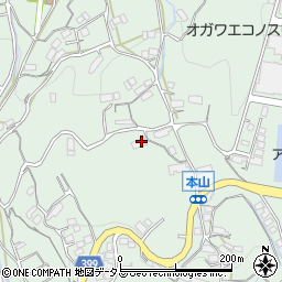 広島県府中市本山町961周辺の地図
