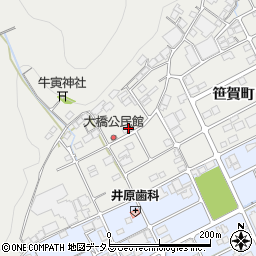 岡山県井原市笹賀町1782周辺の地図
