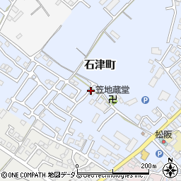 三重県松阪市石津町周辺の地図