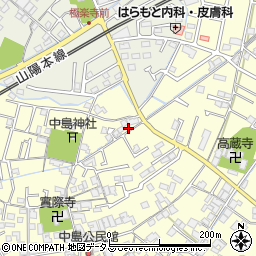 岡山県倉敷市中島115周辺の地図