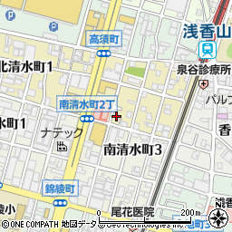 北田研磨有限会社周辺の地図