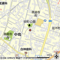 岡山県倉敷市中島217周辺の地図
