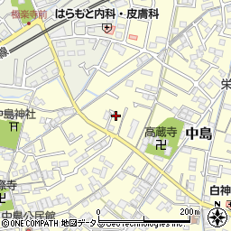 岡山県倉敷市中島108周辺の地図