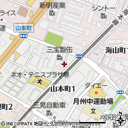 大阪府堺市堺区山本町2丁65周辺の地図